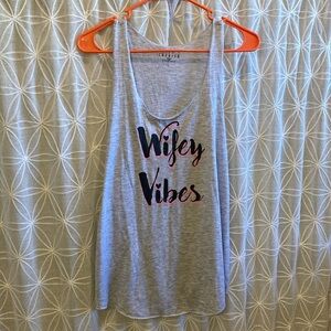 Wifey Vibes Tank Top